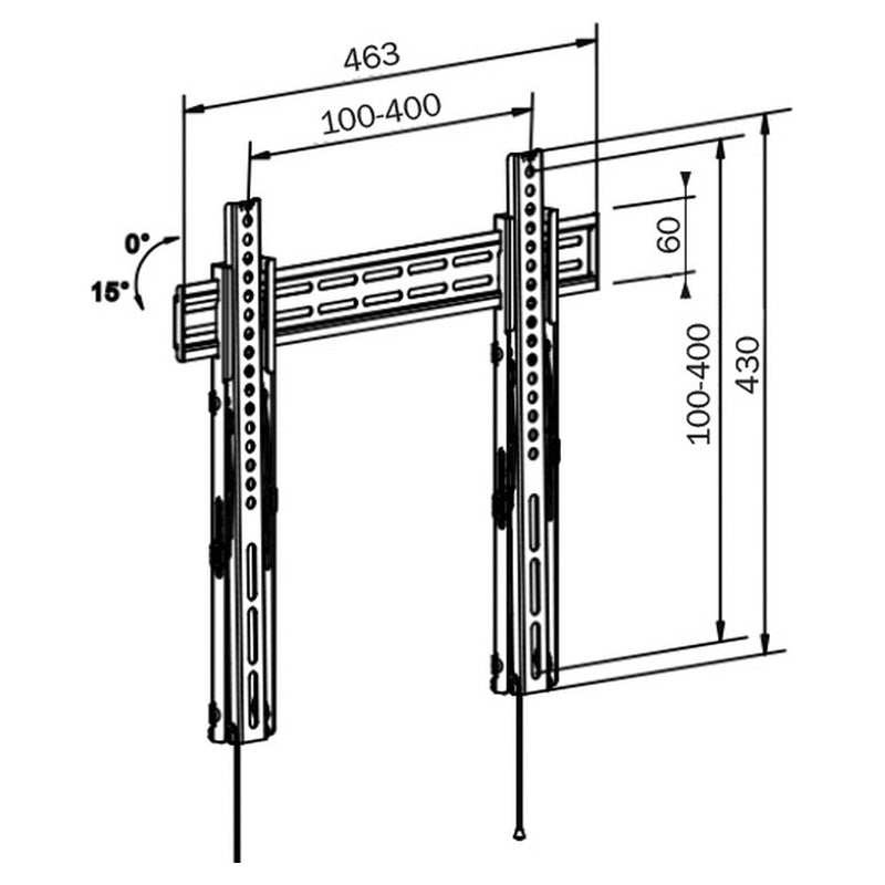 TM Electron 32 "-47" 30 kg TV de support TV