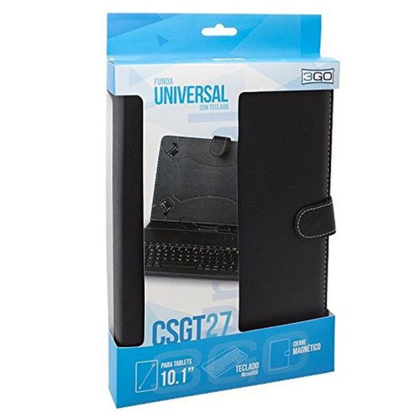 Custodia per Tablet e Tastiera 3GO CSGT27 10" 10"