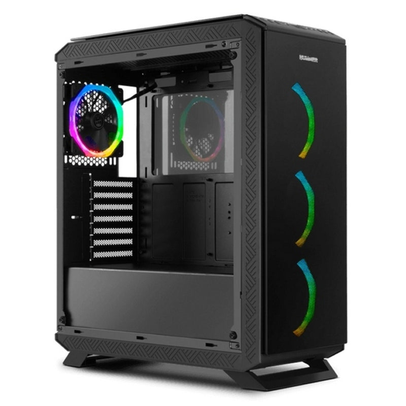 Cas de demi-monté ATX NOX NXHUMMERMERGF USB 3.0 Black