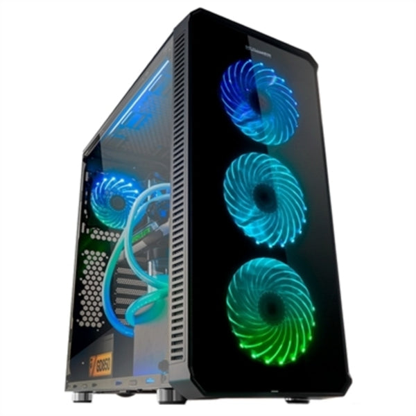 Semitorre Cheers Micro ATX / Mini ITX / ATX NOX HUMMER TGM LED RGB USB 3.0 Black