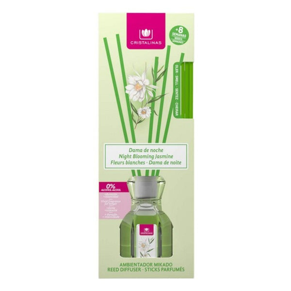 Lufterfrischer Night Blooming Jasmine Cristalinas Mikado (40 ml)