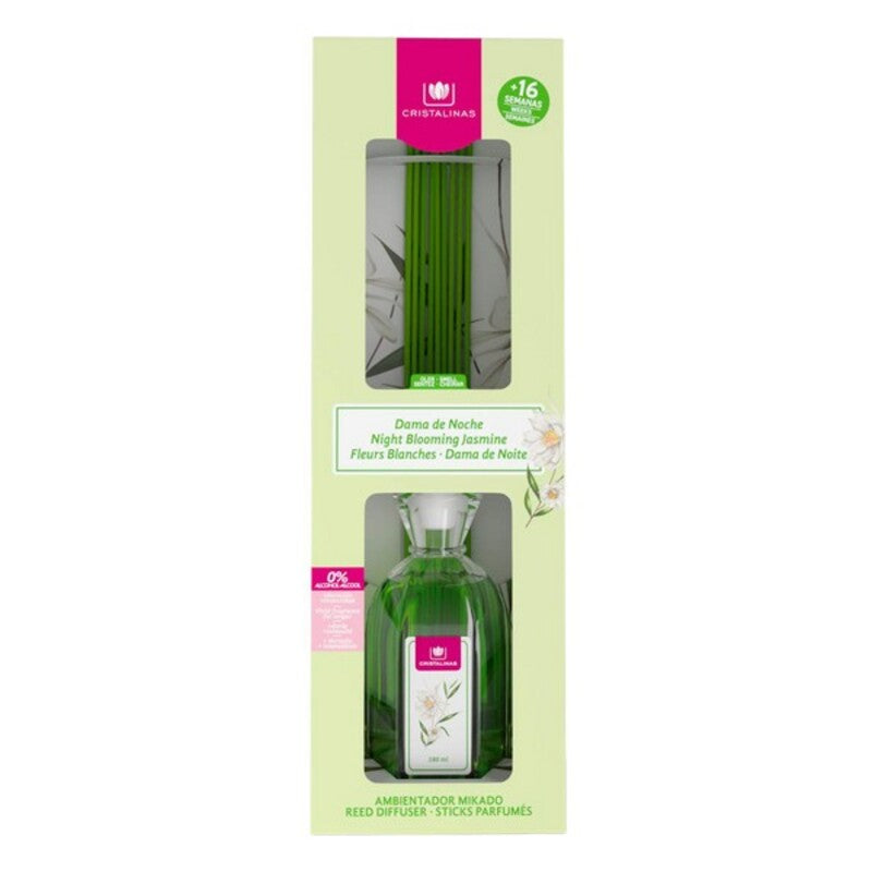 Lufterfrischer Night Blooming Jasmine Cristalinas Mikado (180 ml)