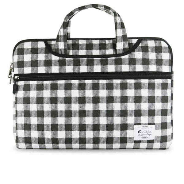 Valigetta per Portatile E-Vitta Chequered 13,3" Nero