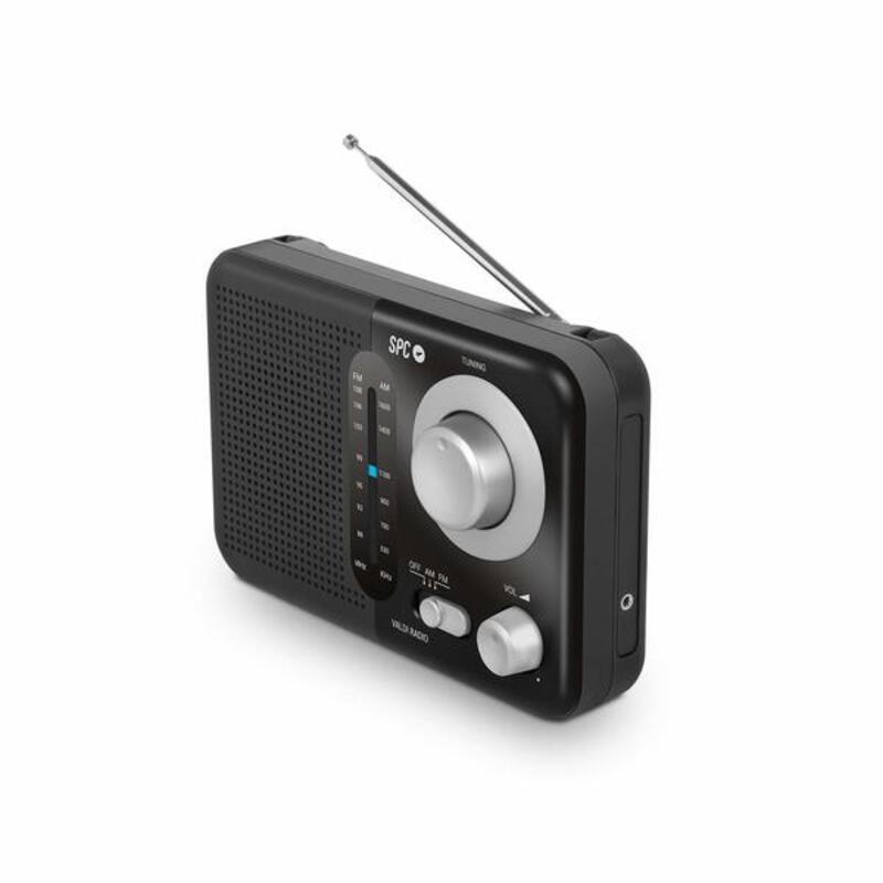 Radio SPC 4590N AM/FM 0,8W NEGRO