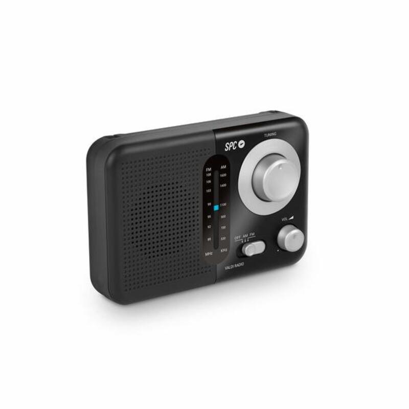 Radio SPC 4590N AM/FM 0,8W NEGRO