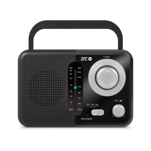 Radio SPC 4590N AM/FM 0,8W NEGRO