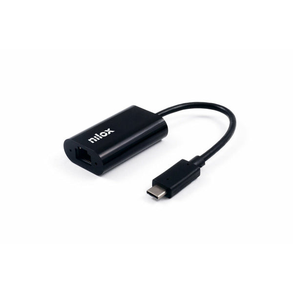 Nilox Adaptador de Red USB-C / RJ45 Gigabit Network Carte