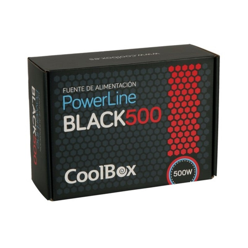 Coolbox Co-FAPW500-BK 500W noir 500 W ATX Ø 12 cm x 1