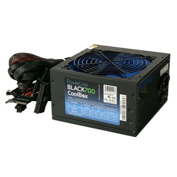 Fonte di Alimentazione CoolBox COO-FAPW700-BK ATX 700 W Nero Ø 12 cm x 1