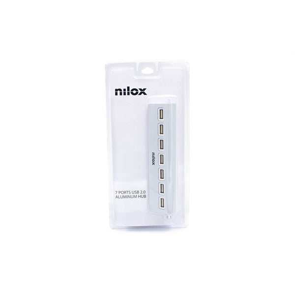 Hub usb nilox argento