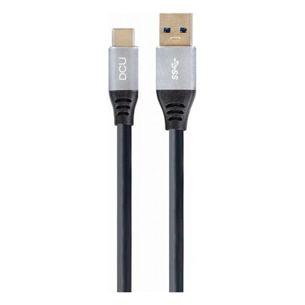 Cavo USB A con USB C DCU Nero (1,5M)