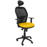 Silla de oficina con Jorquera Headrest P&C ALI100C Amarillo