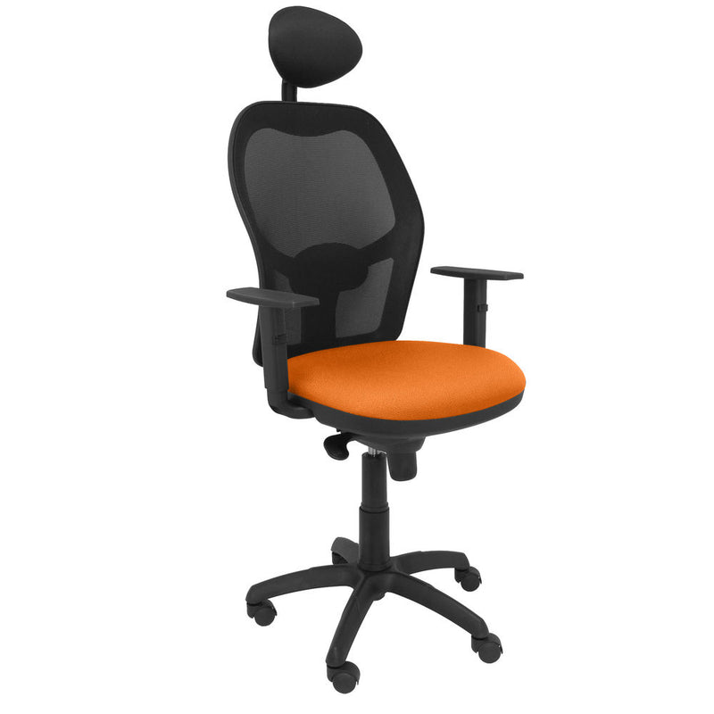 Office Stuhl mit Jorquera P & C Ali308c Arancio Kopfstütze