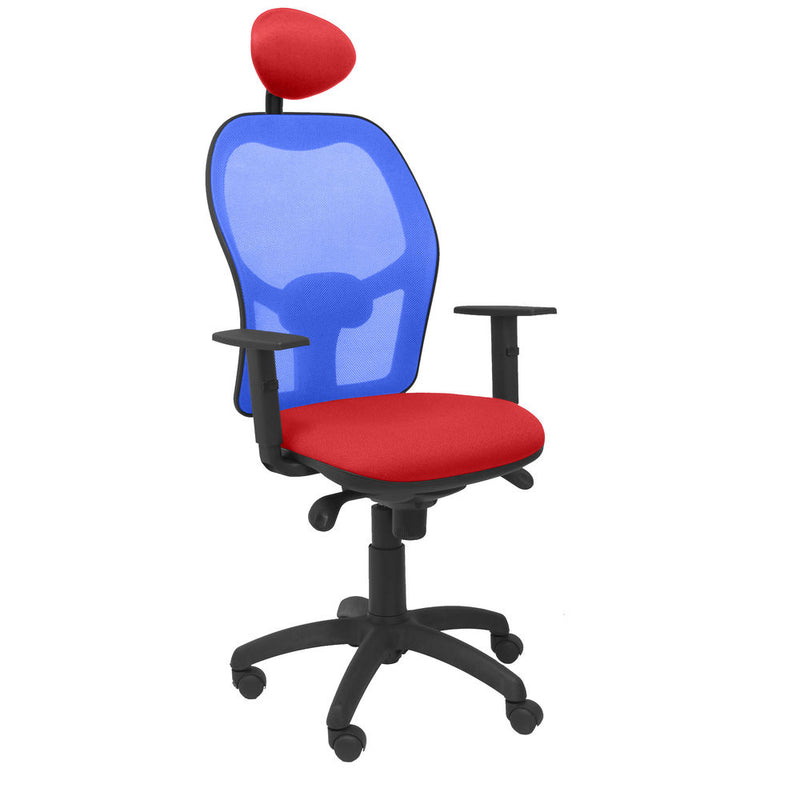 Office Chair mit Jorquera P & C Ali350c Red Headrest