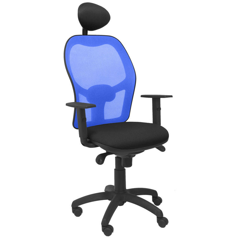 Bürostuhl mit Jorquera P & C Ali840c Black Headrest