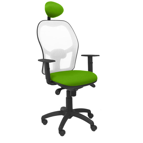 Silla de oficina con Jorquera Headrest P&C BALI2C Pistachio Green