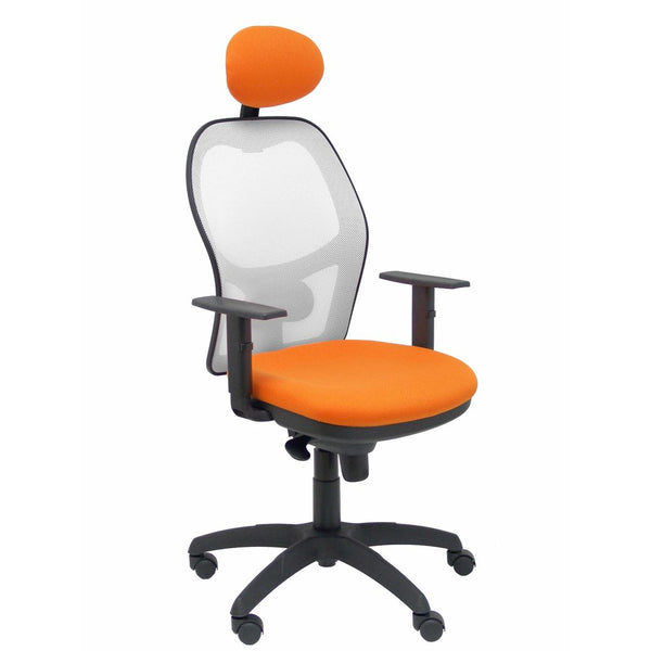 Office Stuhl mit Jorquera P & C Ali308c Arancio Kopfstütze