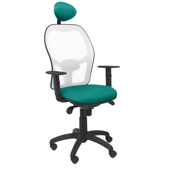 Silla de oficina con Jorquera Headrest P&C BALI39C Light Green