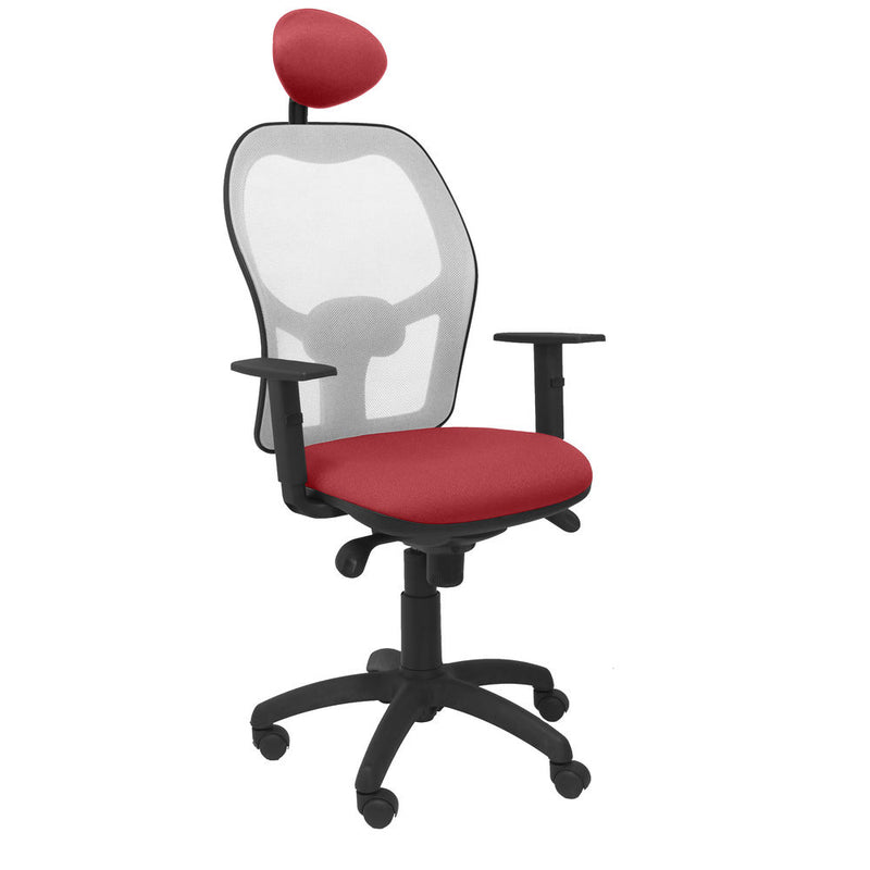 Silla de oficina con Jorquera Headrest P&C Ali933c Granato Red