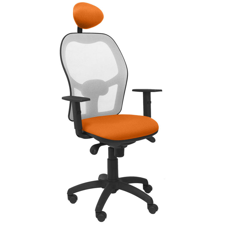 Office Stuhl mit Jorquera P & C Ali308c Arancio Kopfstütze