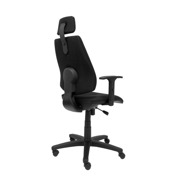 Office Chair mit Montalvos P & C Li840CB Schwarzer Kopfstütze