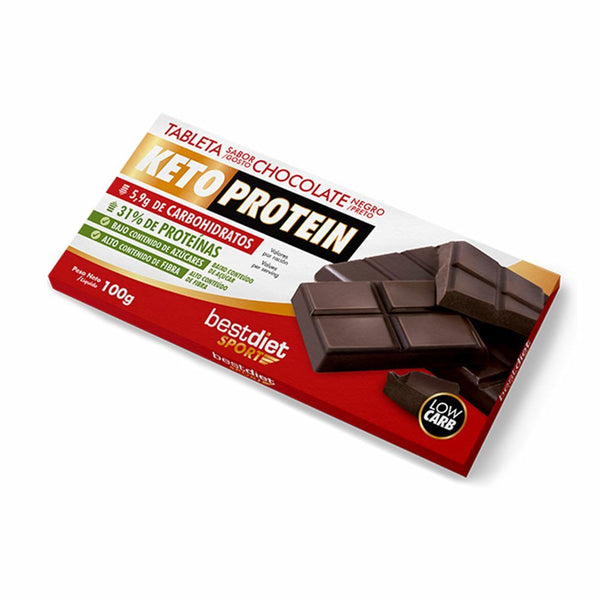 Schokolade Keto Protein Protein Schwarz (100 g)