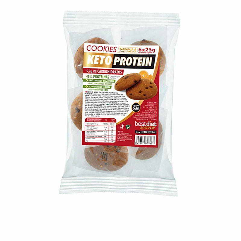 Plätzchen Keto Protein Protein Orange (150 g)