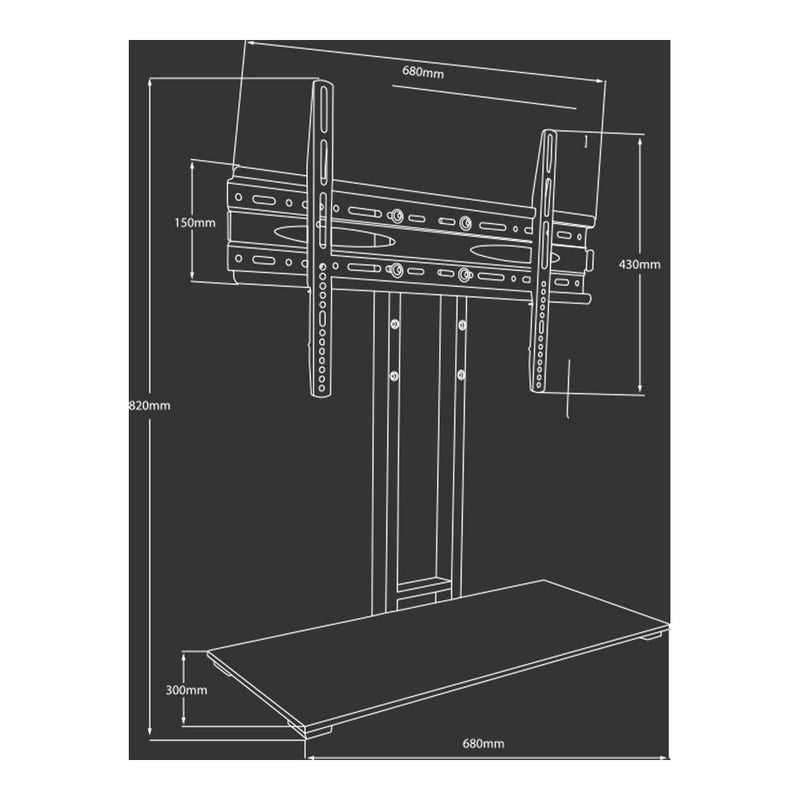 Supporto TV TM Electron 32"-65" 50 kg