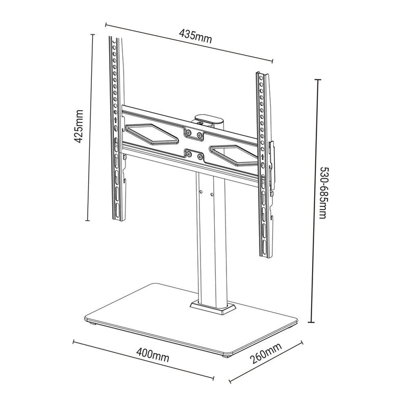 Supporto TV TM Electron 30 Kg 32"-50"