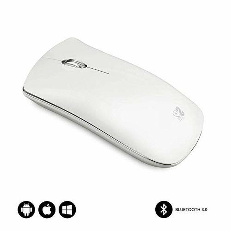 Ratón Bluetooth Inalámbrico Subblim ELEGANT Blanco