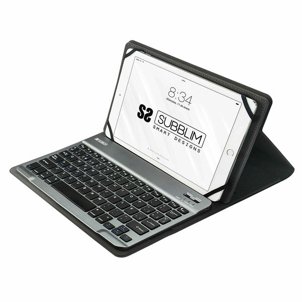 Funda para Tablet y Teclado Subblim KEYTAB PRO 10.1" Bluetooth Gris