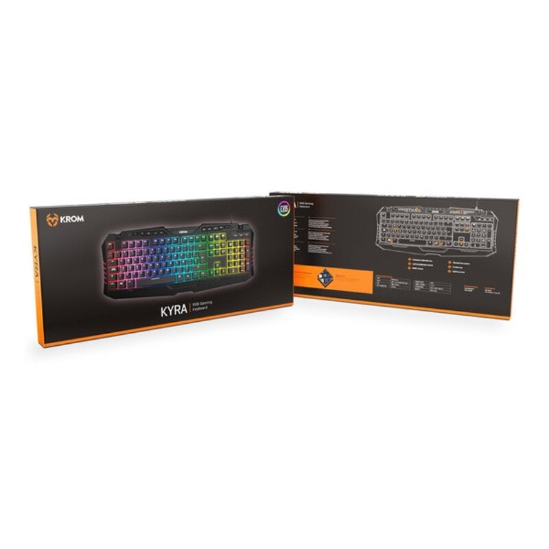 Kyra Kyra RGB USB Nero Game Clavier