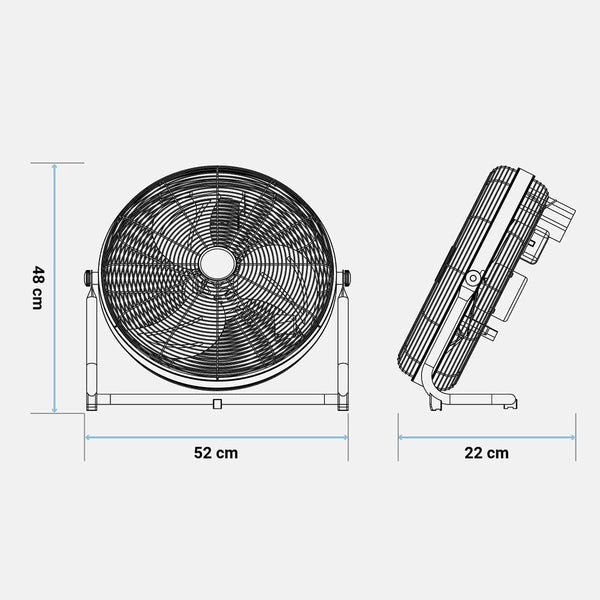 Universal Blue ASTUN 4090 90W Table Fan (40 cm)