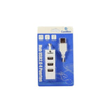 USB Hub 3 ports Coolbox HubCoo190 blanc