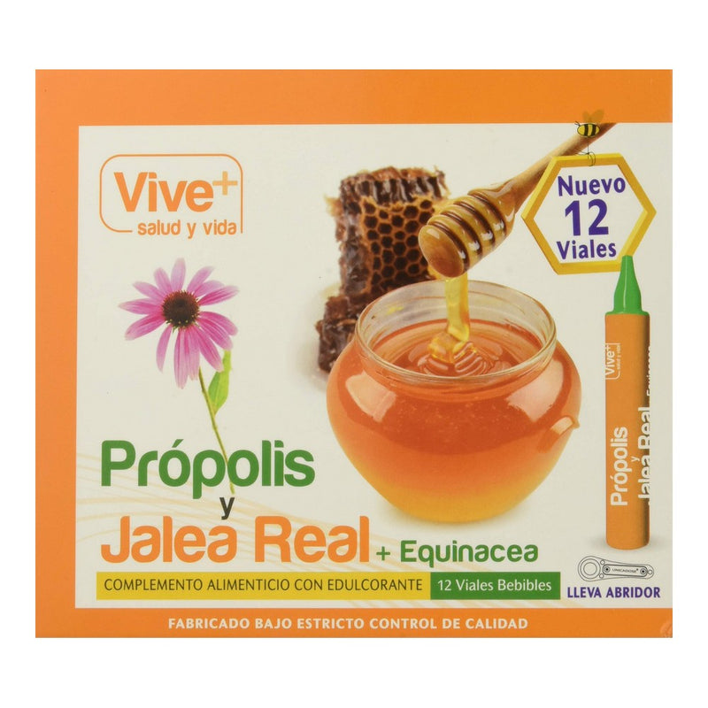 Complemento Alimenticio Vive+ Própolis Jalea real (12 uds)