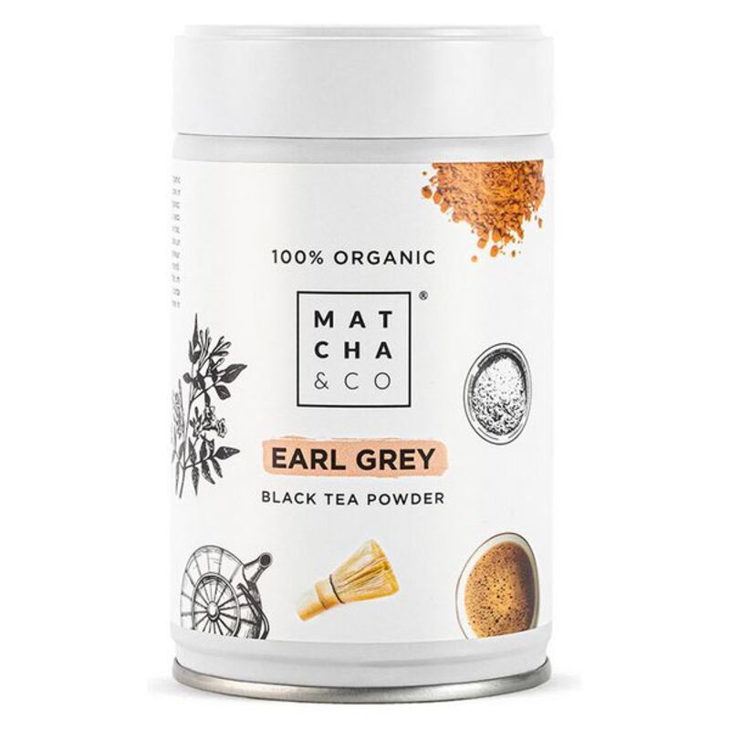 Nahrungsergänzungsmittel Matcha & Co Earl Grey Black Tea Powder