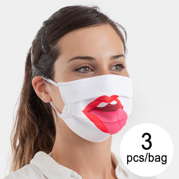 Hygiénique Masque en tissu réutilisable Longue Luanvi Taille m Pack de 3 unités