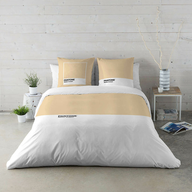 Copripiumino Pantone Melon Cream (Letto da 90) (150 x 220 cm) - zannishop