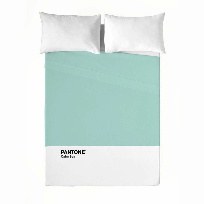 Lenzuolo Superiore Pantone Calm Sea (Letto da 180)