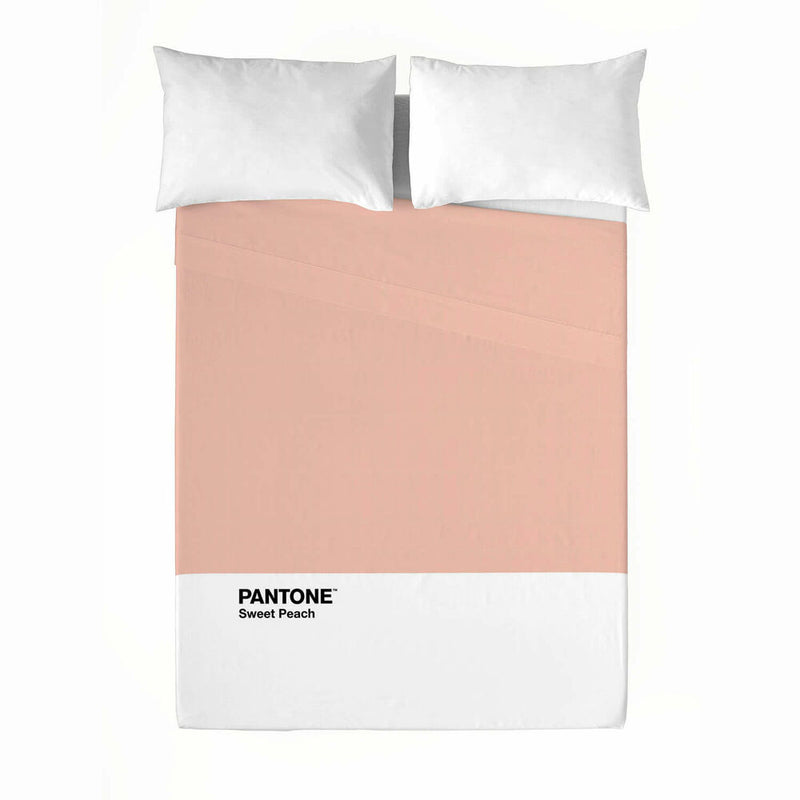 Lenzuolo Superiore Pantone Sweet Peach (Letto da 135)