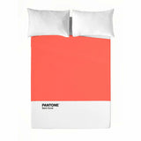 Lenzuolo Superiore Pantone Dark Coral (Letto da 90)