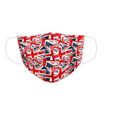 Hygiénique Masque en tissu réutilisable UK Flags Children's