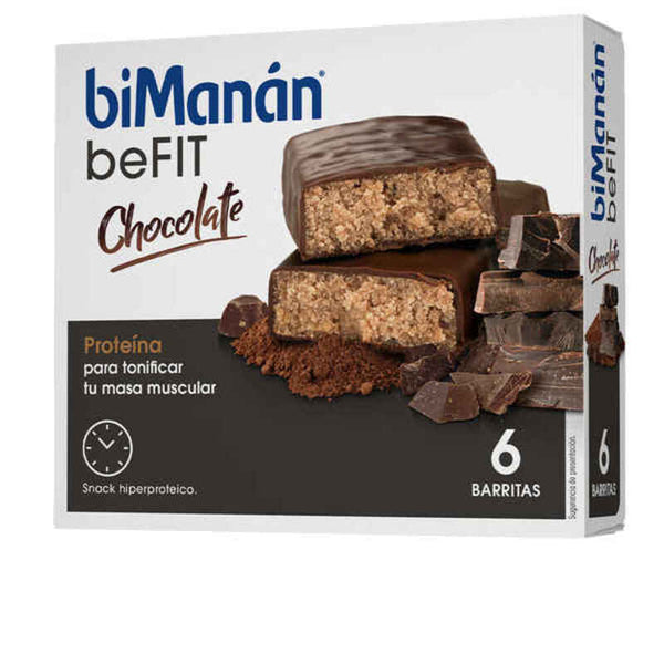 Energie-Riegel Bimanan Be Fit Schokolade (6 uds)