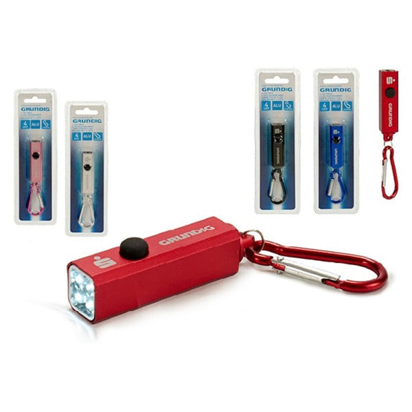 Porte-clés Torcia LED Grundig (1,6 x 1,6 x 6,5 cm)