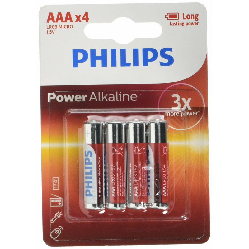 Philips LR03P4B/10 Batterien