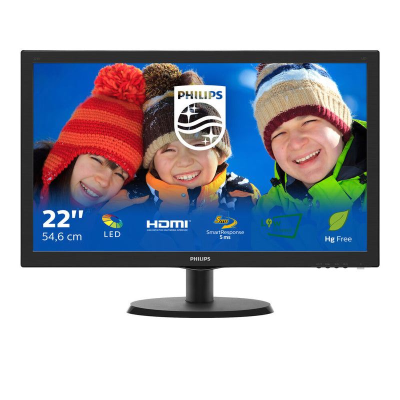 Monitor Philips 223V5LHSB2 LCD 21,5" FHD