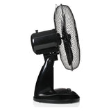 Ventilador de mesa Trista Ø 30 cm 40W Negro (reacondicionado C)