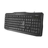 Teclado Alemán Trust ‎ClassicLine Keyboard QWERTZ (Reacondicionado B)