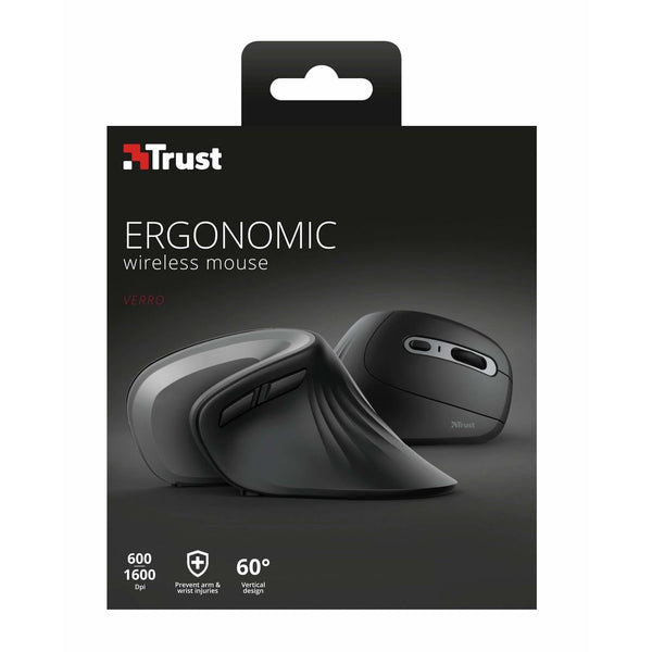 Wireless Mouse Trust Verro ‎23507 Black (Refurbished B)