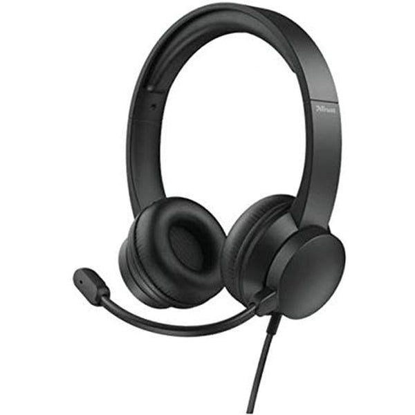 Auricolari con Microfono Trust 24186                Nero